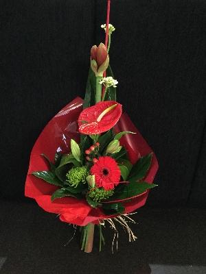 Red flame bouquet