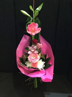 Gorgeous Candy Pink Exotic Bouquet