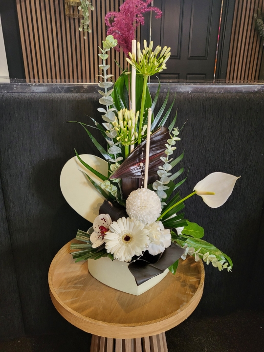 Heart Shaped Velvet Box