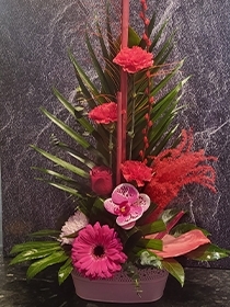 ITS A PINK PARTY BASKET