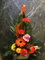 AUTUMN FALL WHITE LACE BASKET