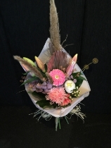Beautiful Boho style fresh and dried bouquet