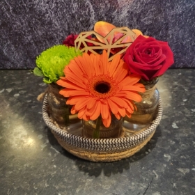 FUNKY GROUPED SEAGRASS BOTTLE DESGIN IN VIBRANT SHADES