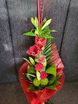 Love Is In The Air Red Exotic Bouquet