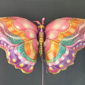 RAINBOW BUTTERFLY BALLOON