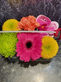 VIBRANT VINTAGE MILK BOTTLE CRATE